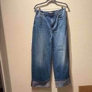 Madewell Relaxed Fit Blue Jeans